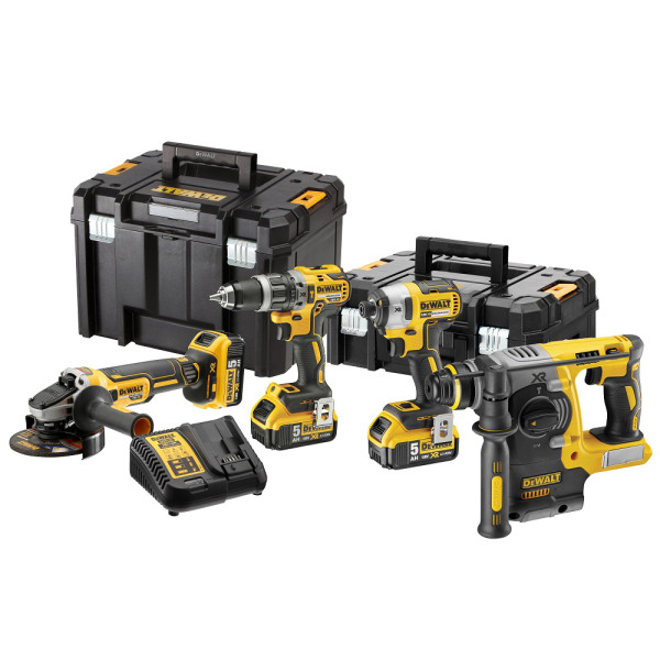 DeWalt DCK422P3T-QW 18 Volt / 5 Ah Akku-Kombopack