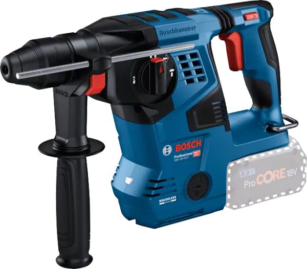 Bosch Professional GBH 18V-28 C (C) Akku-Bohrhammer SDS-Plus solo (0611920000)