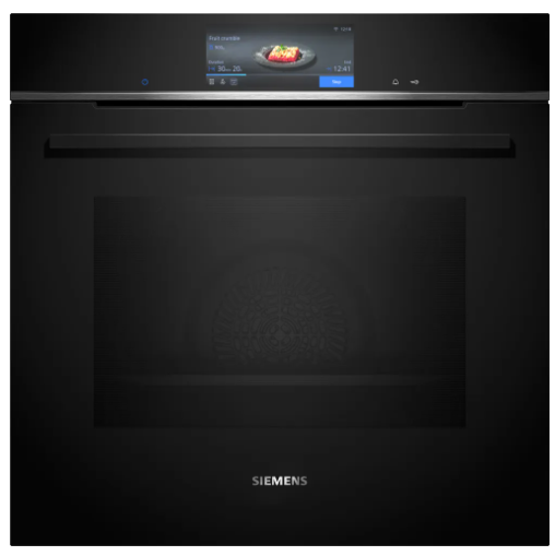 Siemens HB778G3B1 iQ700 Einbau-Backofen 60 x 60 cm Schwarz, Edelstahl