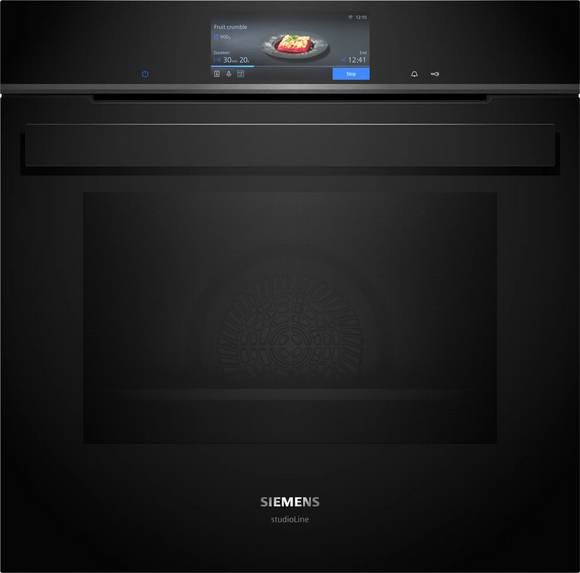 Siemens HB978GMB1 iQ700 Einbau-Backofen 60 x 60 cm Schwarz, Edelstahl