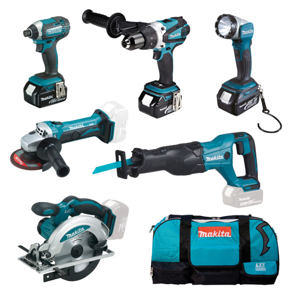 Makita Akku-Spezialset LXT DLX6046